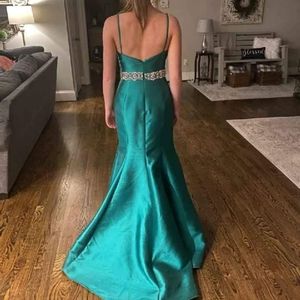 Emerald Green Prom, Pageant or Formal Dress